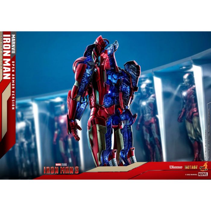 Iron Man 3 Diorama 1/6 Iron Man Mark VII (Open Armor Version) 32 cm