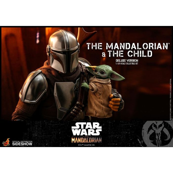 Star Wars The Mandalorian Action Figure 2-Pack 1/6 The Mandalorian & The Child Deluxe 30 cm