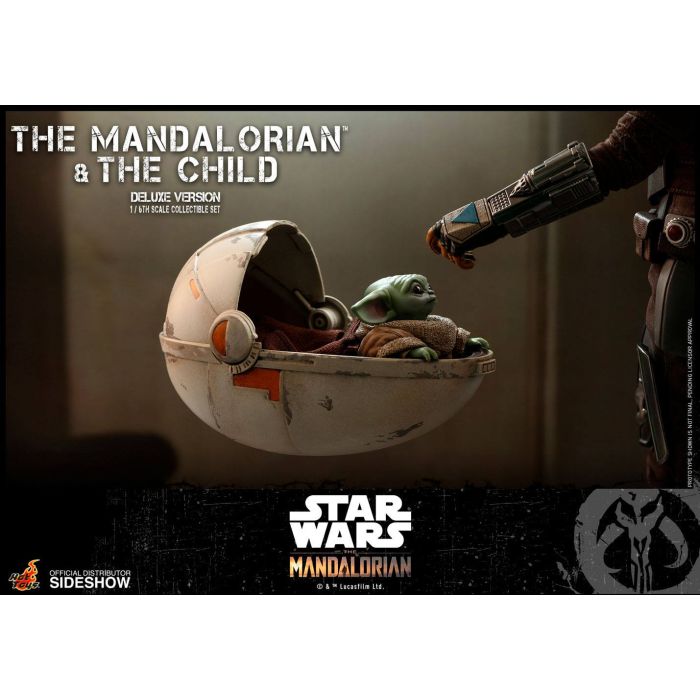 Star Wars The Mandalorian Action Figure 2-Pack 1/6 The Mandalorian & The Child Deluxe 30 cm