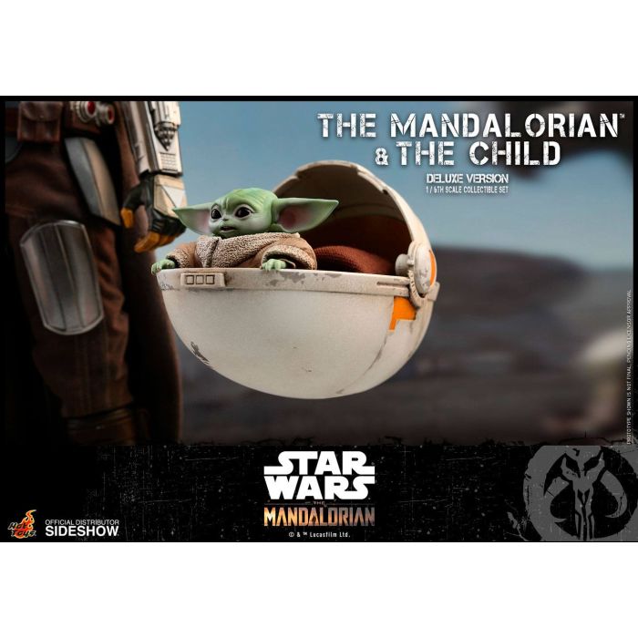 Star Wars The Mandalorian Action Figure 2-Pack 1/6 The Mandalorian & The Child Deluxe 30 cm