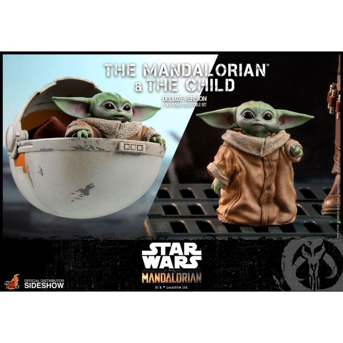 Star Wars The Mandalorian Action Figure 2-Pack 1/6 The Mandalorian & The Child Deluxe 30 cm
