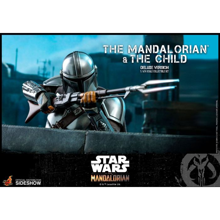 Star Wars The Mandalorian Action Figure 2-Pack 1/6 The Mandalorian & The Child Deluxe 30 cm