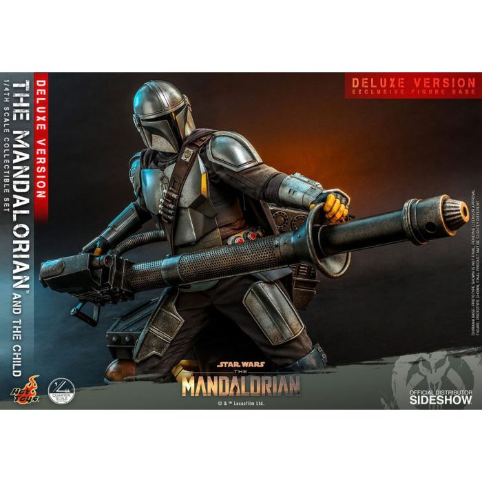Star Wars The Mandalorian Action Figure 2-Pack 1/4 The Mandalorian & The Child Deluxe 46 cm