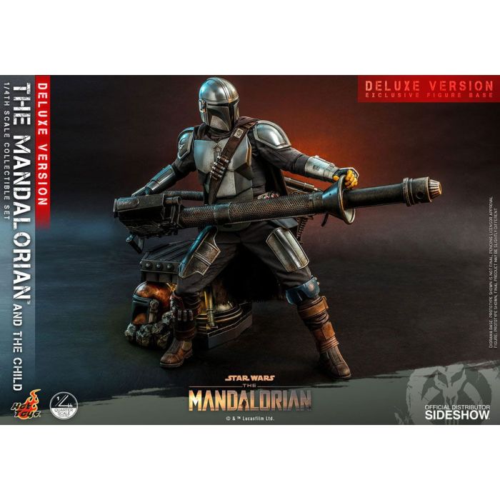 Star Wars The Mandalorian Action Figure 2-Pack 1/4 The Mandalorian & The Child Deluxe 46 cm