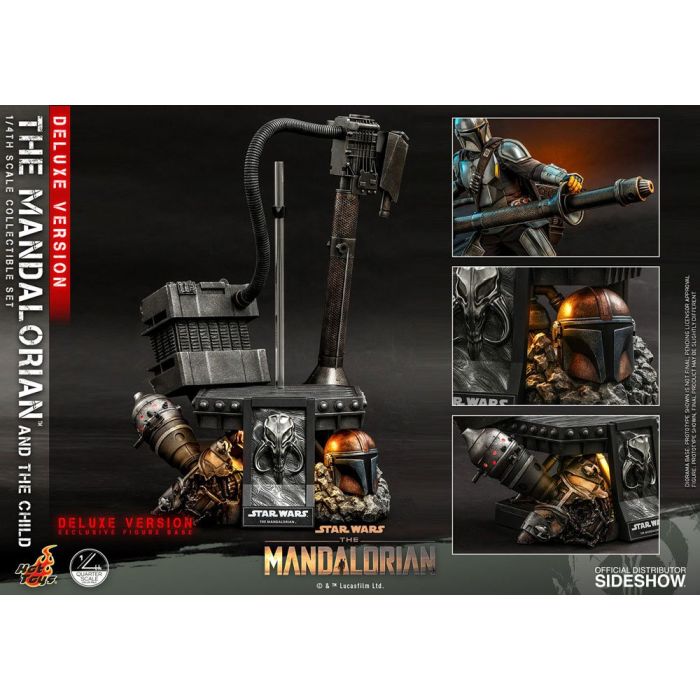 Star Wars The Mandalorian Action Figure 2-Pack 1/4 The Mandalorian & The Child Deluxe 46 cm