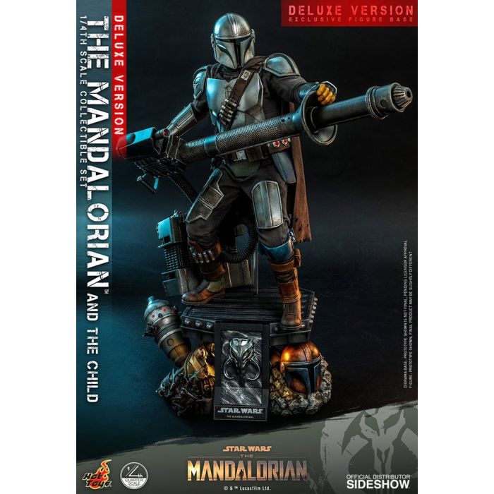 Star Wars The Mandalorian Action Figure 2-Pack 1/4 The Mandalorian & The Child Deluxe 46 cm
