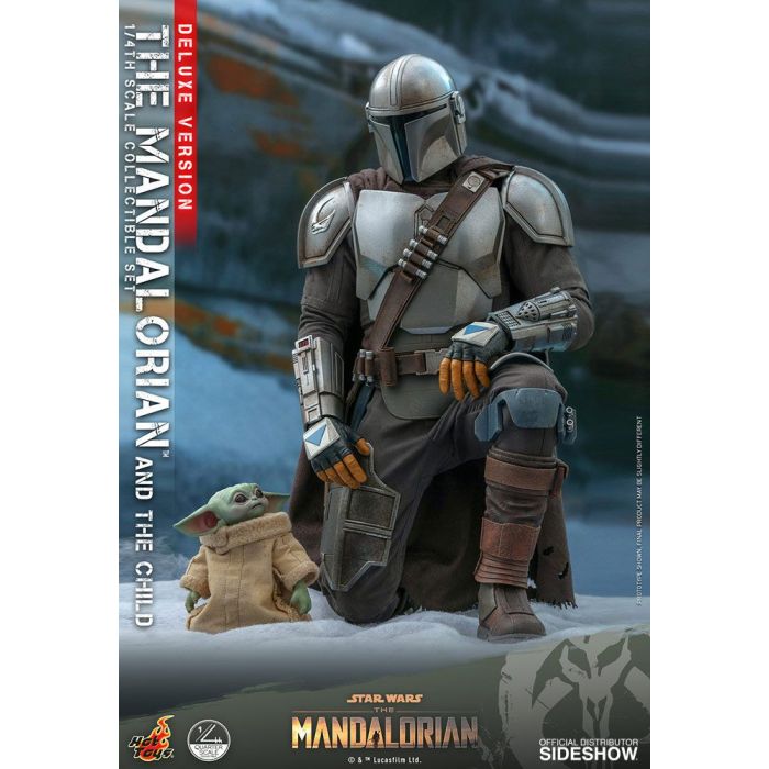 Star Wars The Mandalorian Action Figure 2-Pack 1/4 The Mandalorian & The Child Deluxe 46 cm