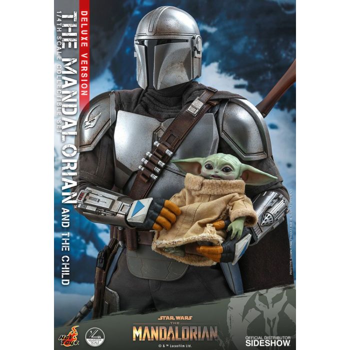Star Wars The Mandalorian Action Figure 2-Pack 1/4 The Mandalorian & The Child Deluxe 46 cm