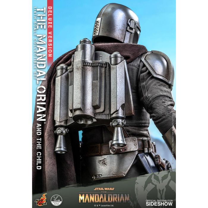 Star Wars The Mandalorian Action Figure 2-Pack 1/4 The Mandalorian & The Child Deluxe 46 cm