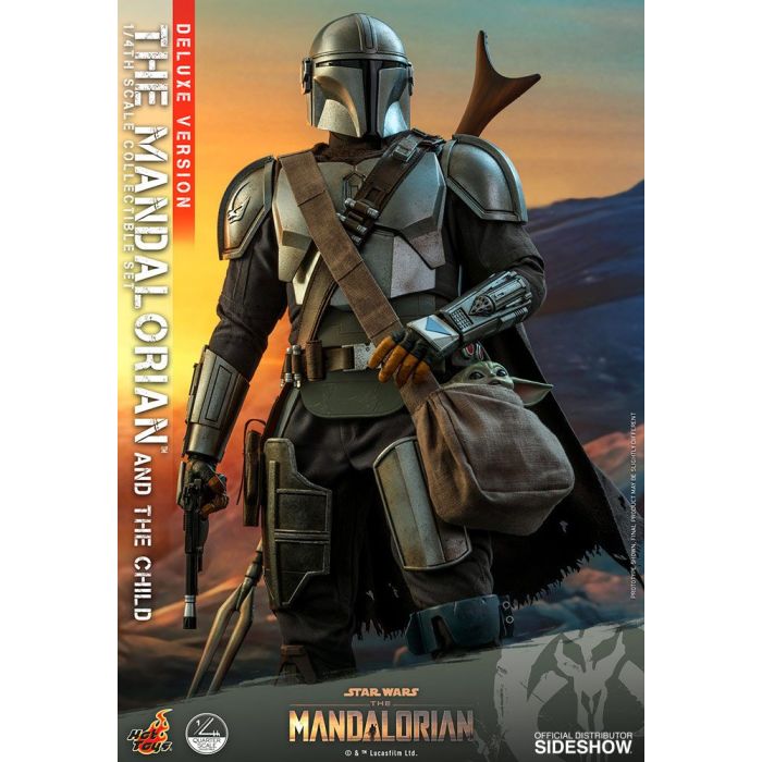 Star Wars The Mandalorian Action Figure 2-Pack 1/4 The Mandalorian & The Child Deluxe 46 cm