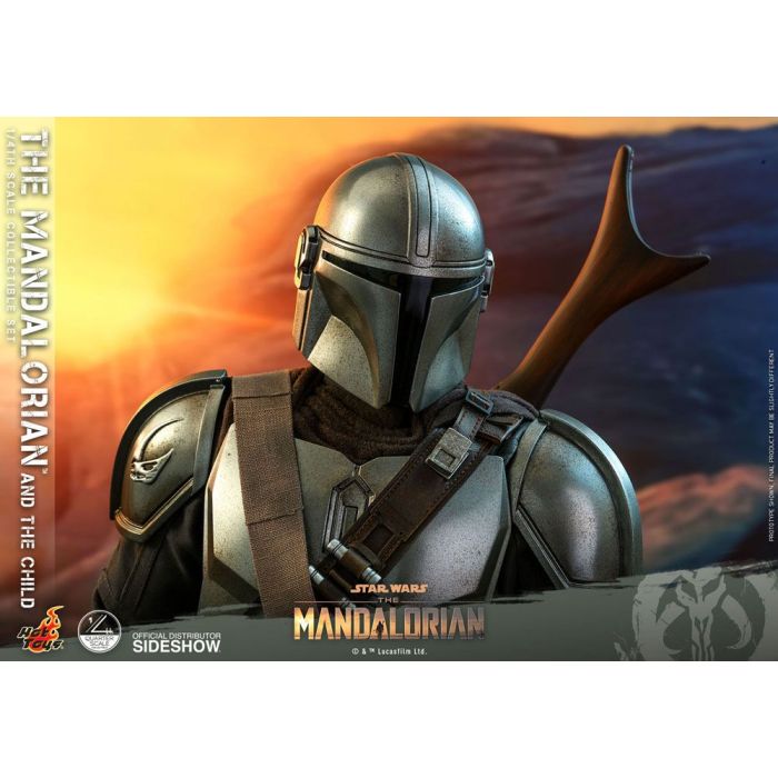 Star Wars The Mandalorian Action Figure 2-Pack 1/4 The Mandalorian & The Child 46 cm