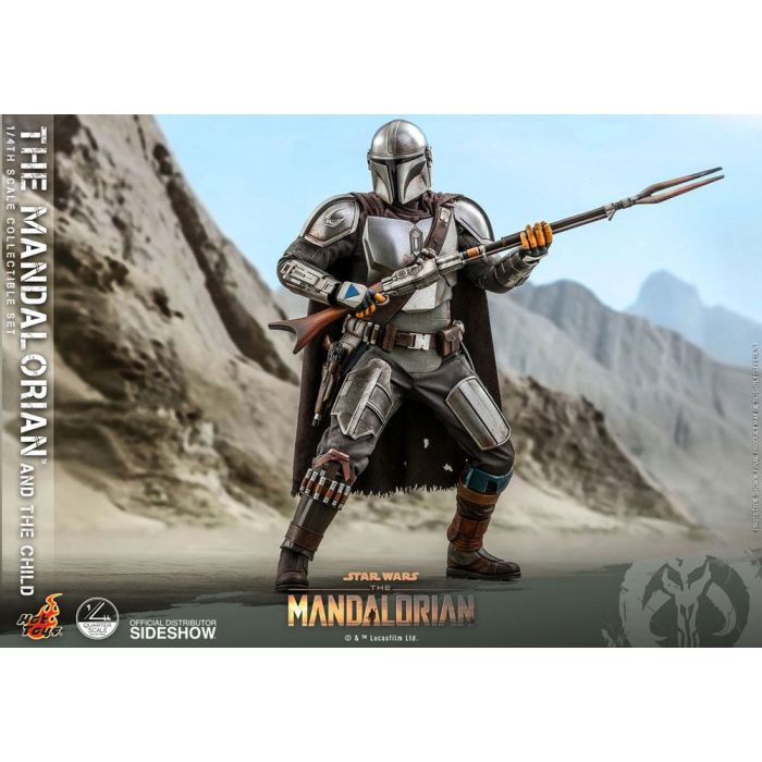 Star Wars The Mandalorian Action Figure 2-Pack 1/4 The Mandalorian & The Child 46 cm