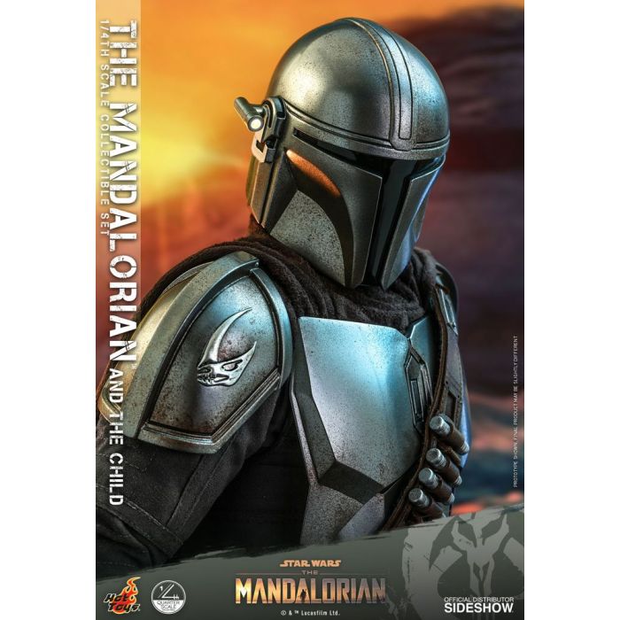 Star Wars The Mandalorian Action Figure 2-Pack 1/4 The Mandalorian & The Child 46 cm