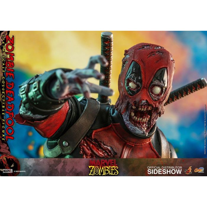 Marvel Zombies Comic Masterpiece Action Figure 1/6 Zombie Deadpool 31 cm