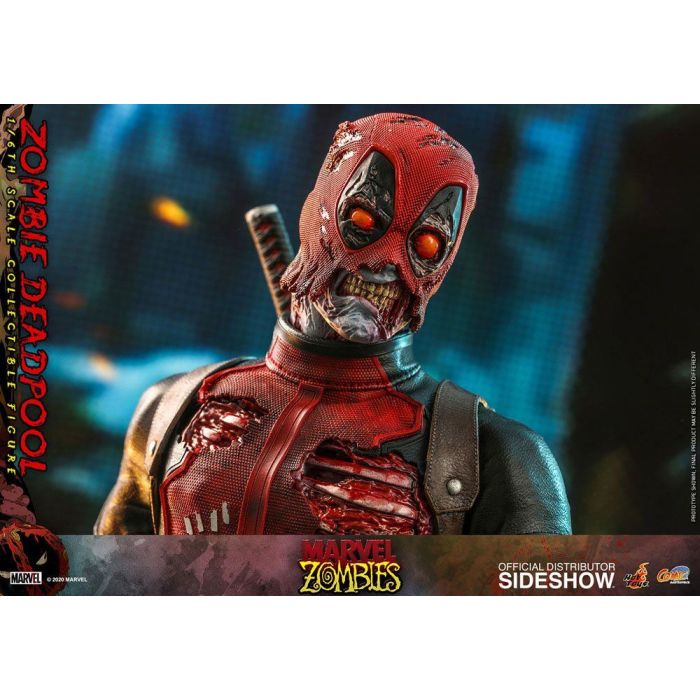 Marvel Zombies Comic Masterpiece Action Figure 1/6 Zombie Deadpool 31 cm