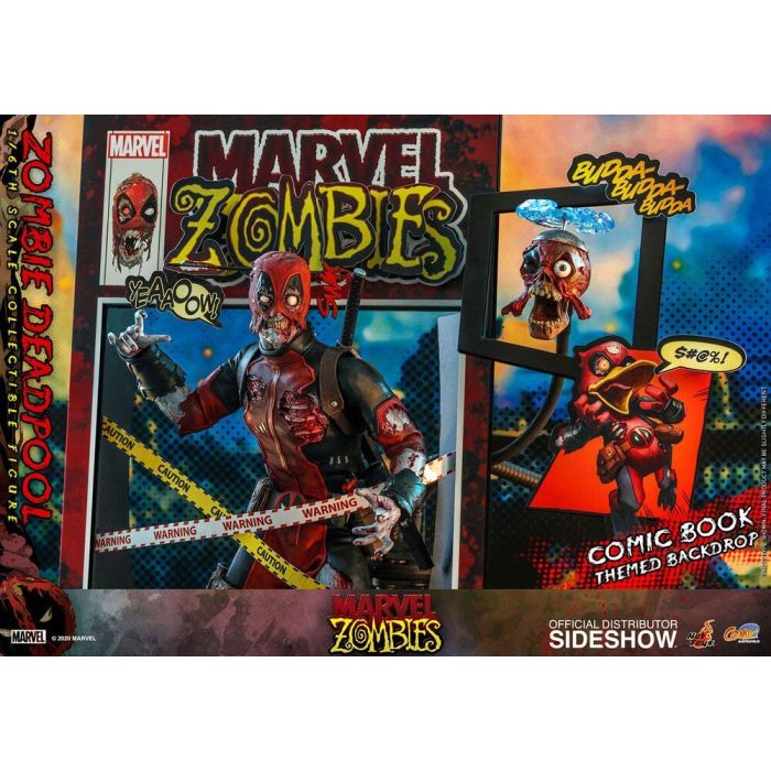 Marvel Zombies Comic Masterpiece Action Figure 1/6 Zombie Deadpool 31 cm
