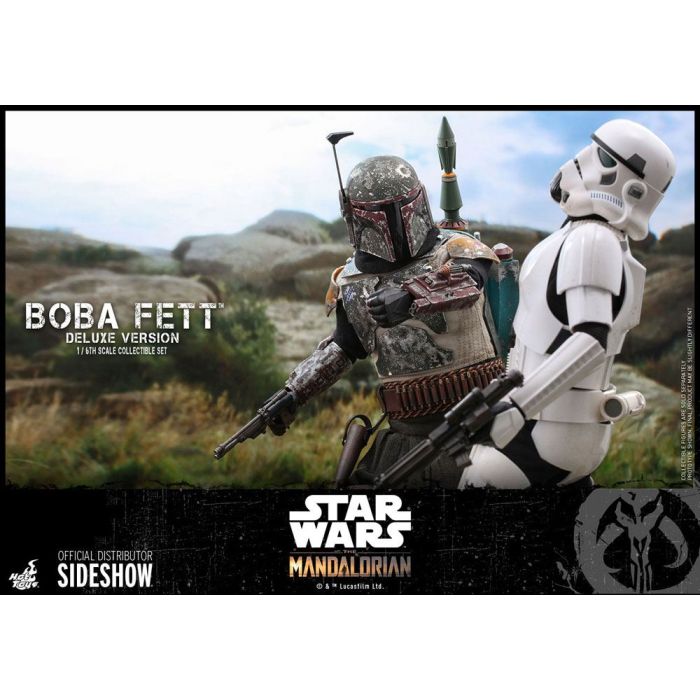 Star Wars The Mandalorian Action Figure 2-Pack 1/6 Boba Fett Deluxe 30 cm