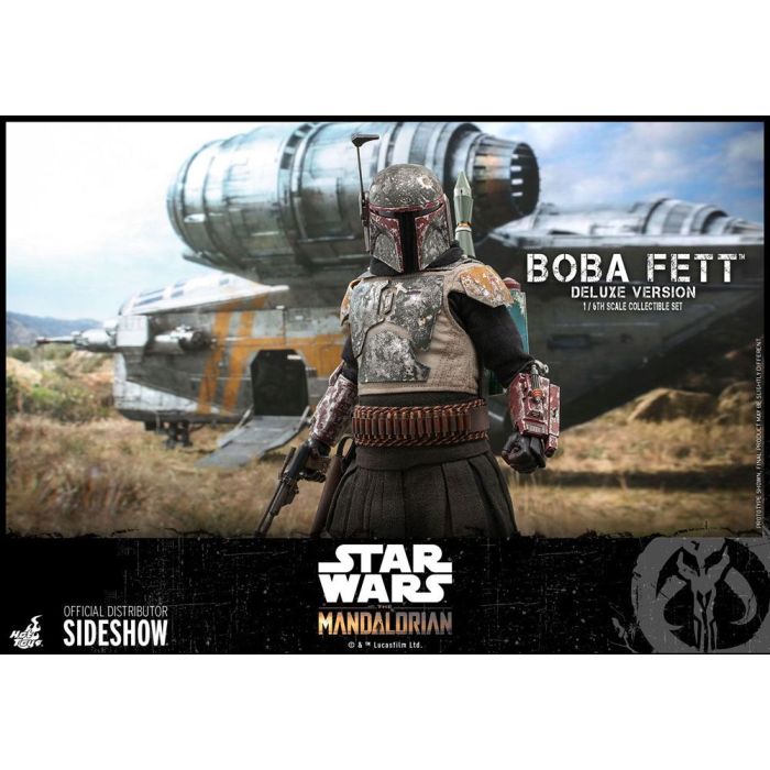 Star Wars The Mandalorian Action Figure 2-Pack 1/6 Boba Fett Deluxe 30 cm