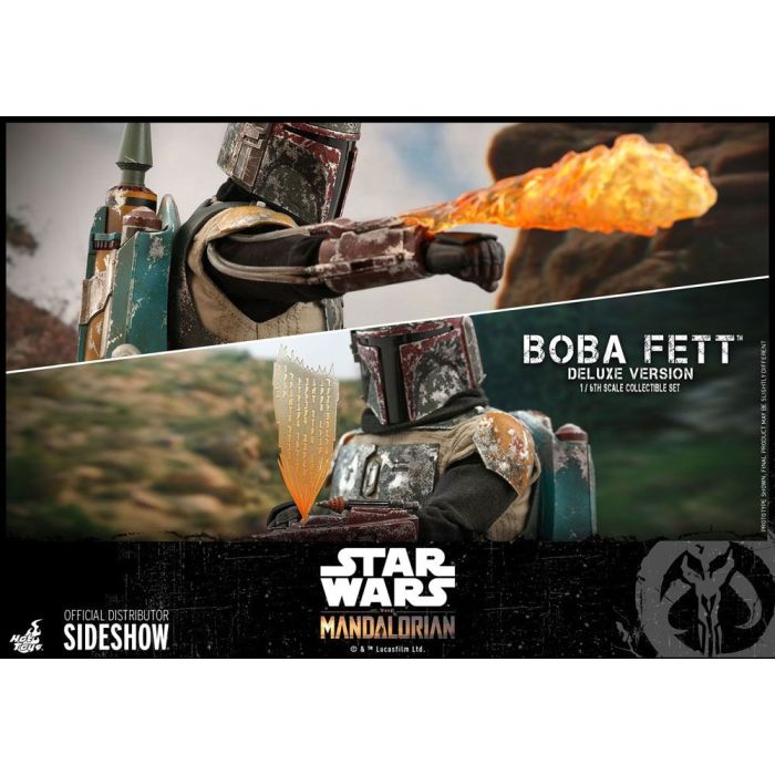 Star Wars The Mandalorian Action Figure 2-Pack 1/6 Boba Fett Deluxe 30 cm