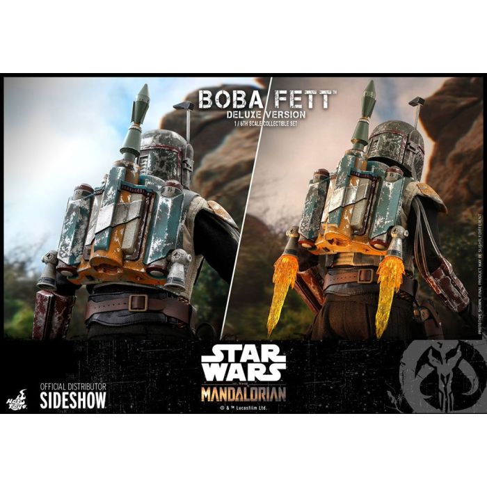 Star Wars The Mandalorian Action Figure 2-Pack 1/6 Boba Fett Deluxe 30 cm