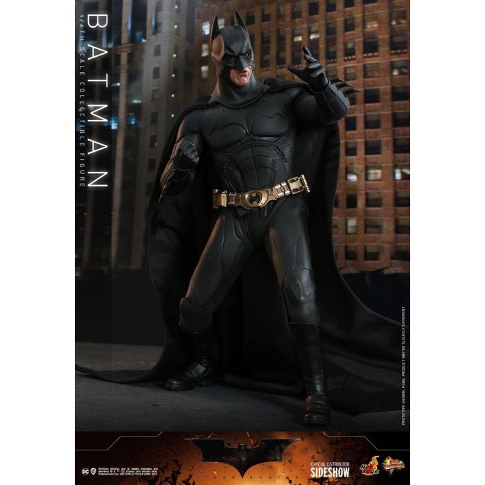 Batman Begins Movie Masterpiece Action Figure 1/6 Batman Hot Toys Exclusive 32 cm