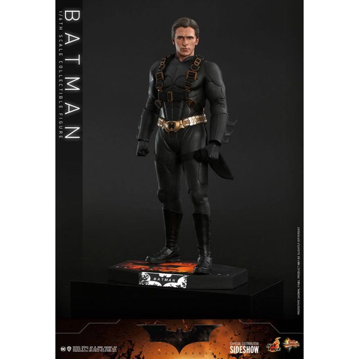 Batman Begins Movie Masterpiece Action Figure 1/6 Batman Hot Toys Exclusive 32 cm