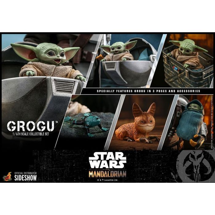 Star Wars The Mandalorian Action Figures 1/6 Grogu 