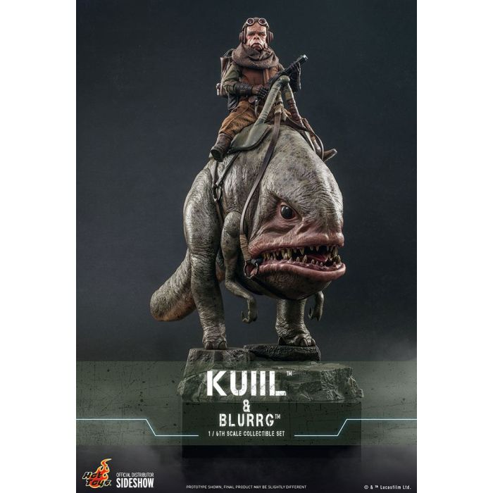 Star Wars The Mandalorian Action Figure 2-Pack 1/6 Kuiil & Blurrg 37 cm