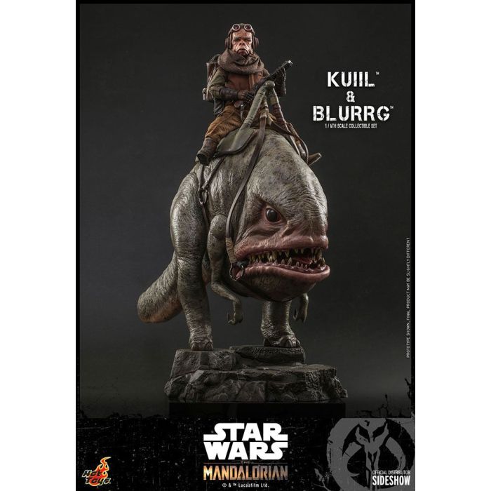 Star Wars The Mandalorian Action Figure 2-Pack 1/6 Kuiil & Blurrg 37 cm