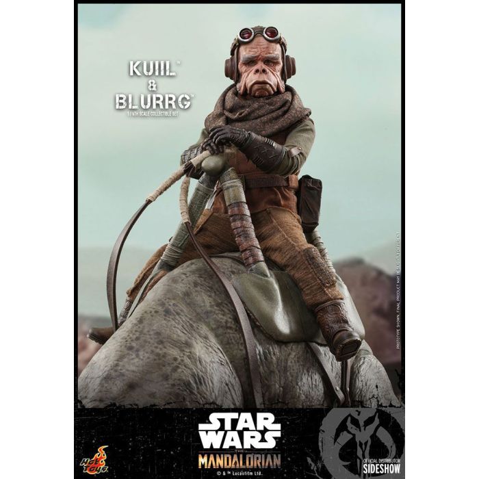 Star Wars The Mandalorian Action Figure 2-Pack 1/6 Kuiil & Blurrg 37 cm