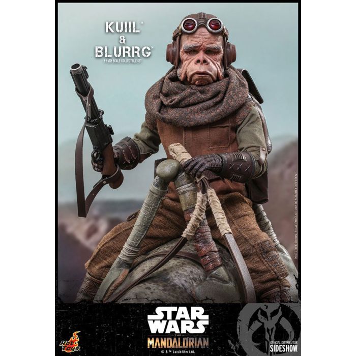 Star Wars The Mandalorian Action Figure 2-Pack 1/6 Kuiil & Blurrg 37 cm