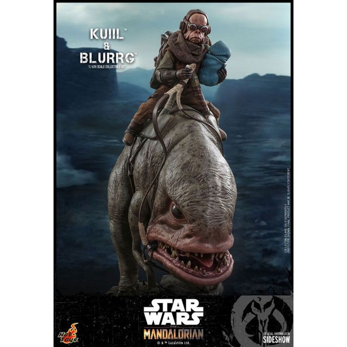 Star Wars The Mandalorian Action Figure 2-Pack 1/6 Kuiil & Blurrg 37 cm
