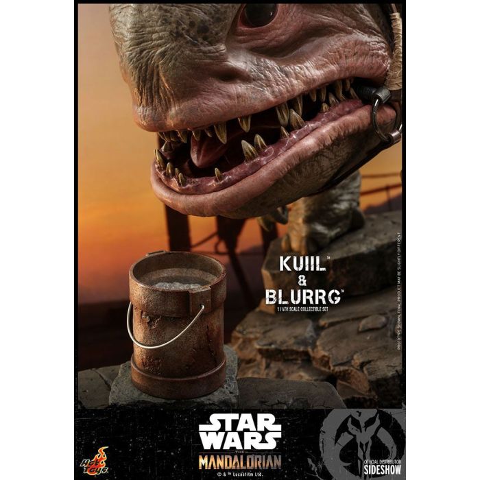 Star Wars The Mandalorian Action Figure 2-Pack 1/6 Kuiil & Blurrg 37 cm