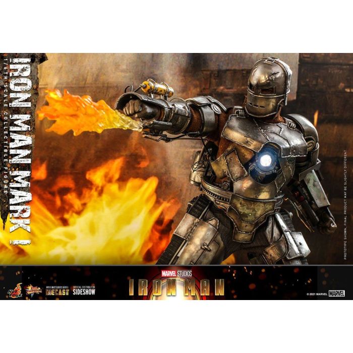 Iron Man Movie Masterpiece Action Figure 1/6 Iron Man Mark I 30 cm