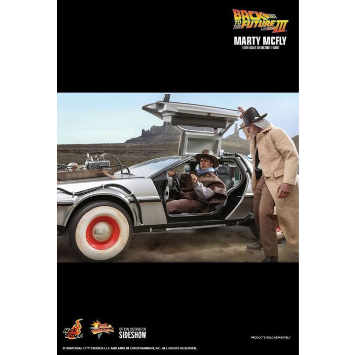 Back To The Future III Movie Masterpiece Action Figure 1/6 Marty McFly 28 cm