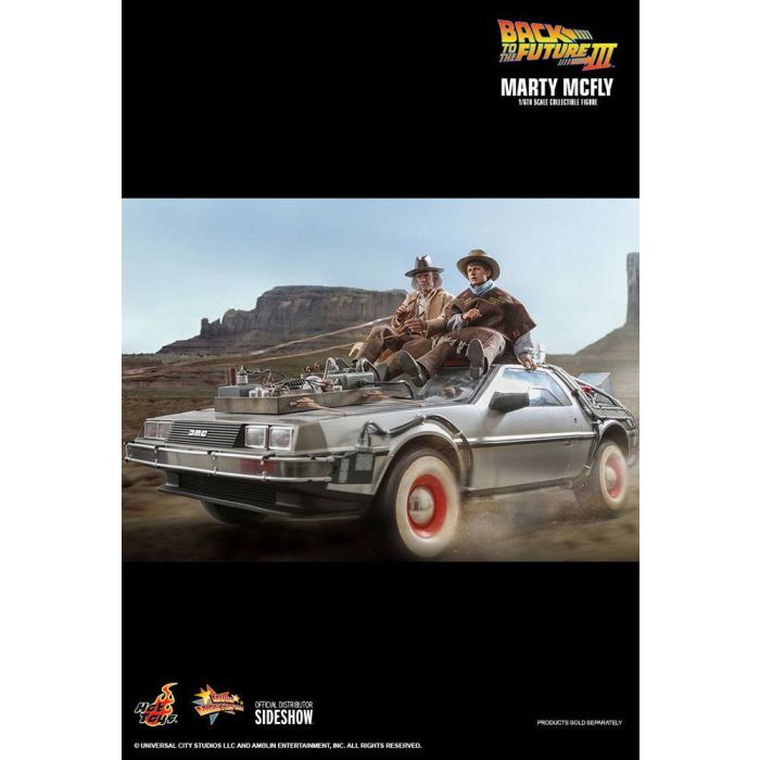 Back To The Future III Movie Masterpiece Action Figure 1/6 Marty McFly 28 cm