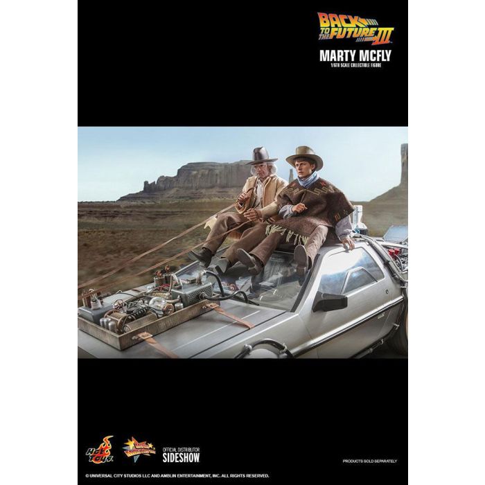 Back To The Future III Movie Masterpiece Action Figure 1/6 Marty McFly 28 cm