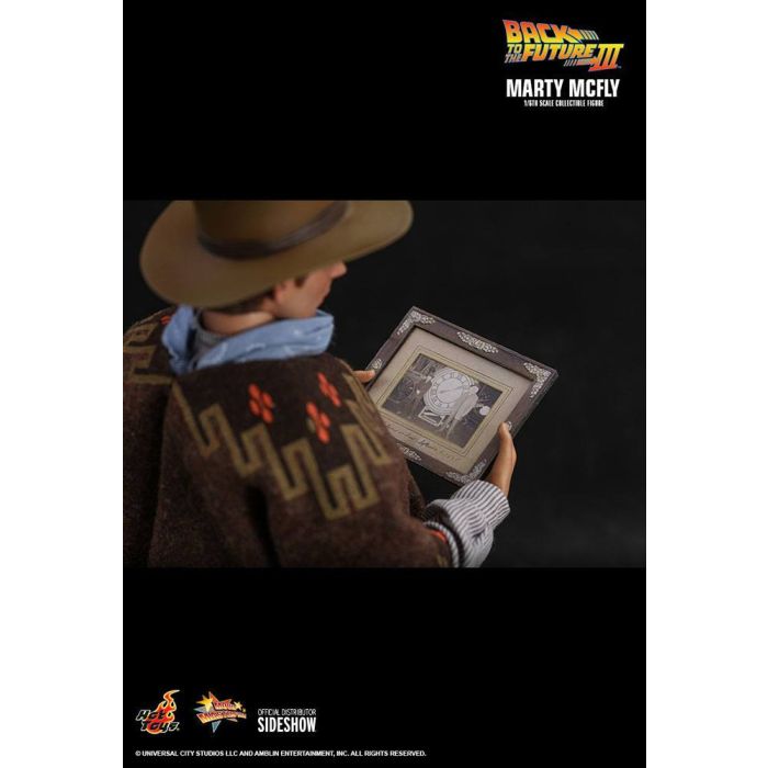 Back To The Future III Movie Masterpiece Action Figure 1/6 Marty McFly 28 cm
