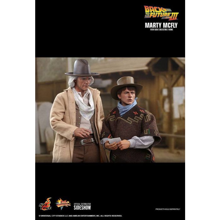 Back To The Future III Movie Masterpiece Action Figure 1/6 Marty McFly 28 cm