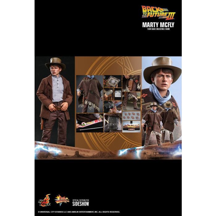 Back To The Future III Movie Masterpiece Action Figure 1/6 Marty McFly 28 cm