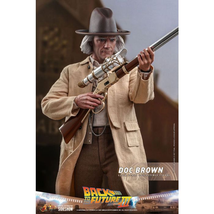 Back To The Future III Movie Masterpiece Action Figure 1/6 Doc Brown 32 cm