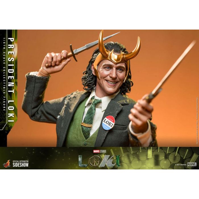 Loki Action Figure 1/6 President Loki 31 cm