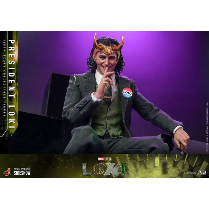 Loki Action Figure 1/6 President Loki 31 cm
