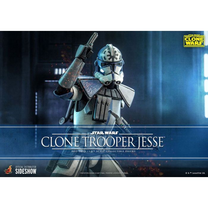 Star Wars The Clone Wars Action Figure 1/6 Clone Trooper Jesse 30 cm
