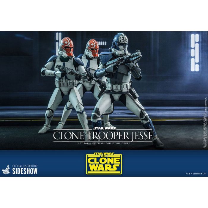 Star Wars The Clone Wars Action Figure 1/6 Clone Trooper Jesse 30 cm
