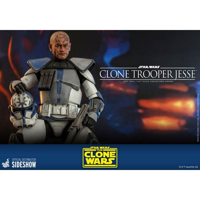 Star Wars The Clone Wars Action Figure 1/6 Clone Trooper Jesse 30 cm