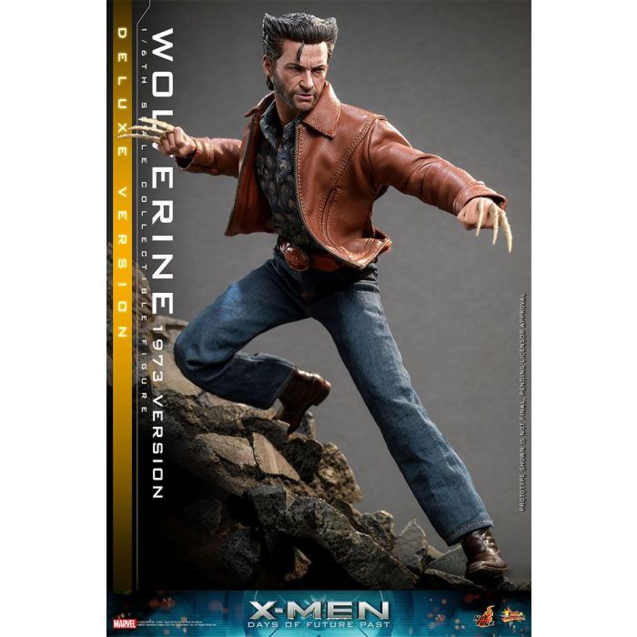 X-Men Days of Future Past Movie Masterpiece Action Figure 1/6 Wolverine (1973 Version) Deluxe Version 30 cm