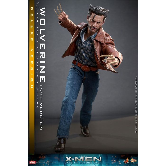 X-Men Days of Future Past Movie Masterpiece Action Figure 1/6 Wolverine (1973 Version) Deluxe Version 30 cm