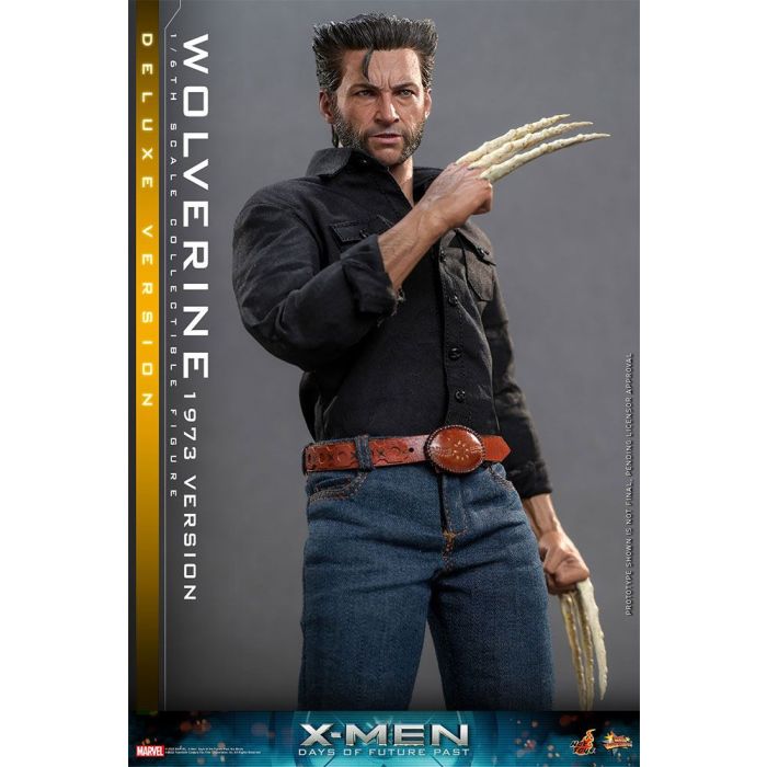 X-Men Days of Future Past Movie Masterpiece Action Figure 1/6 Wolverine (1973 Version) Deluxe Version 30 cm