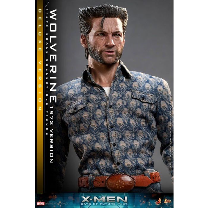 X-Men Days of Future Past Movie Masterpiece Action Figure 1/6 Wolverine (1973 Version) Deluxe Version 30 cm